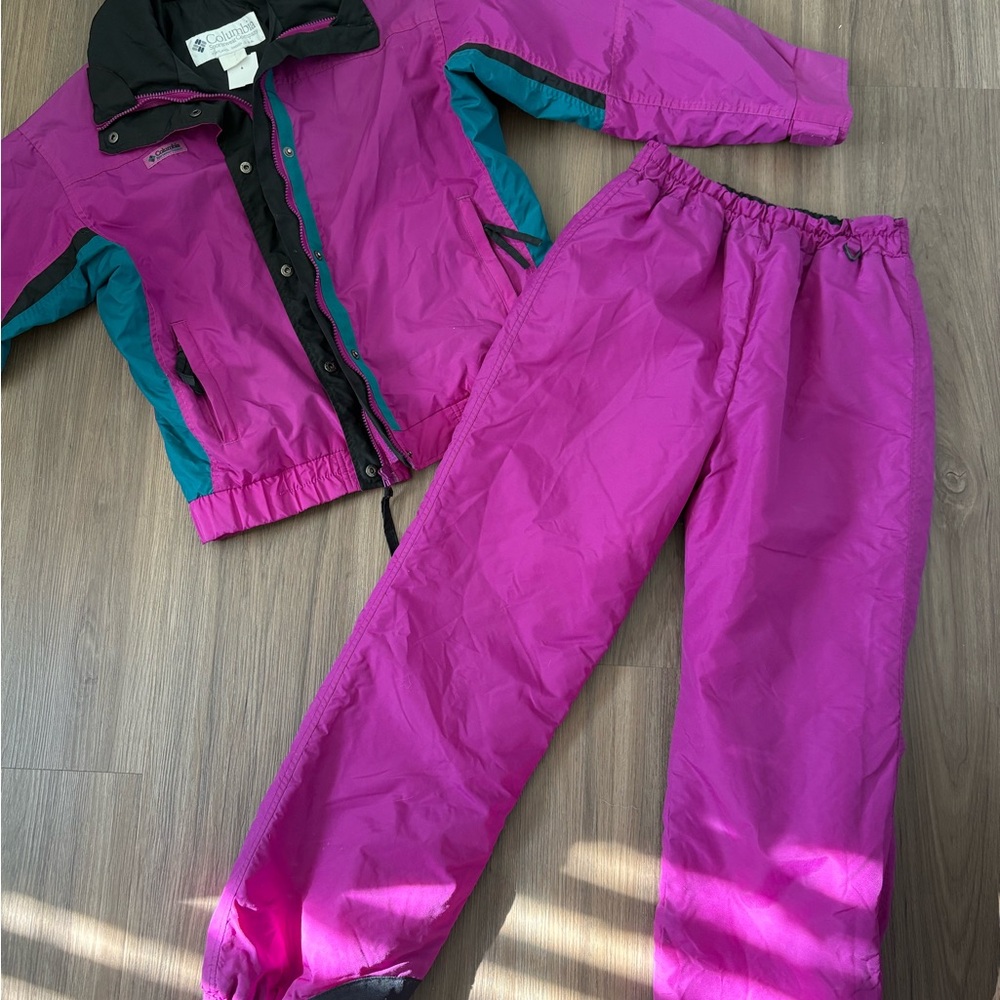 Columbia Vintage Bugaboo ski set